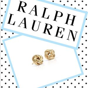 Love knot doble rope vintage stud earrings